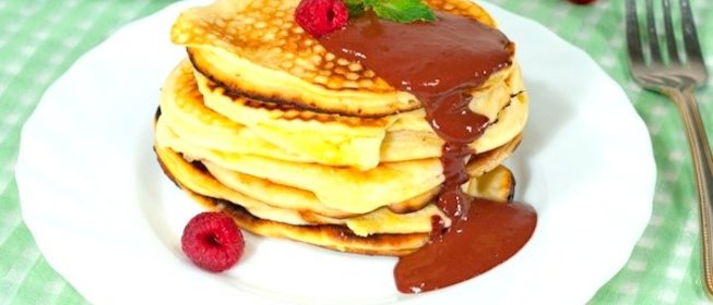 Бисквитные оладьи