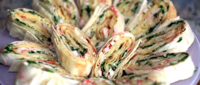 Шаурма в лаваше с курицей