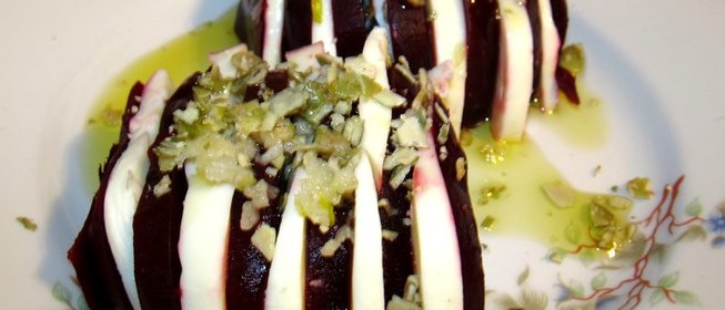 Свекла с сыром