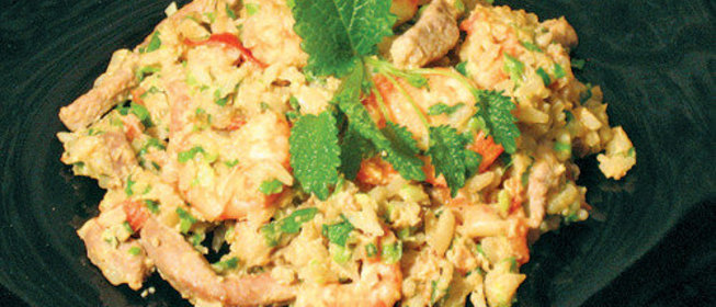 Плов по-тайски со свининой и креветками от эльмиры меджитовой