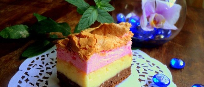 Трехцветный сырник