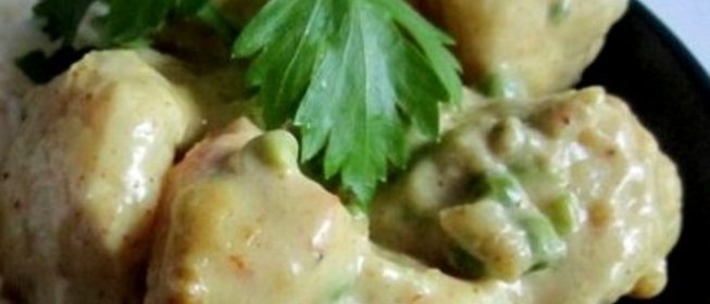 Цветная капуста в сливочном соусе