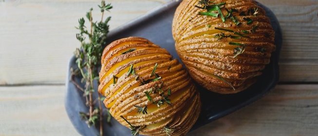 Как оригинально запечь картофель: пошаговый фоторецепт