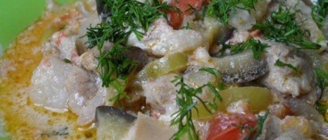 Рагу с мясом и овощами