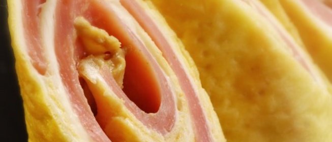 Блинчики с ветчиной и сыром