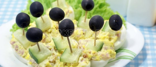 Фаршированные яйца