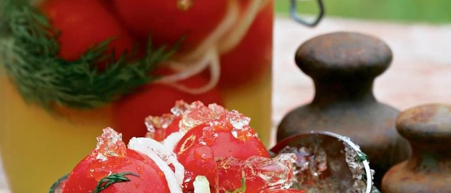 Помидоры в желе