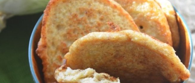 Капустные блинчики из ржаной муки