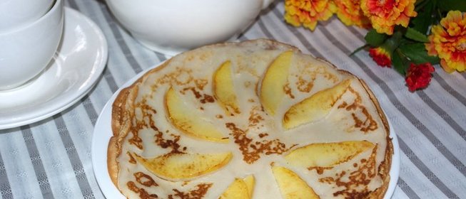 Блинчики с припеком