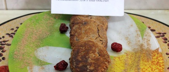 Сырники шоколадные с вишней