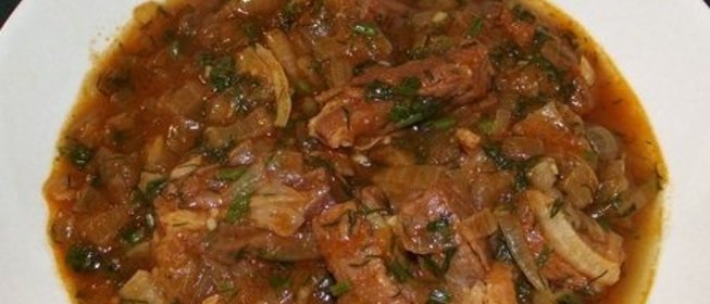 Солянка из говядины