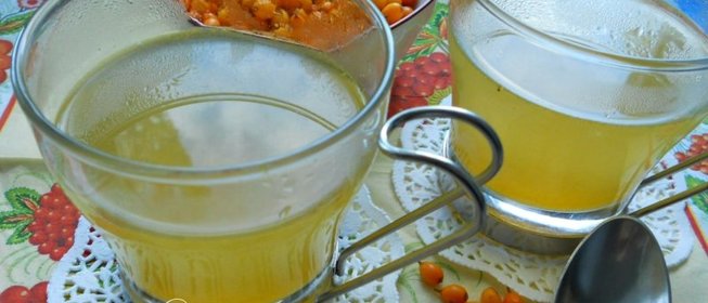 Чай с облепихой