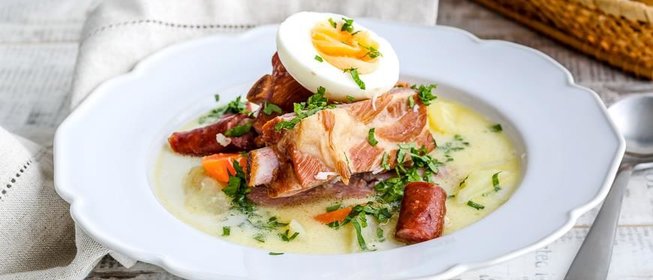 Журек с квасом