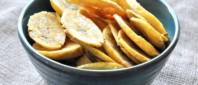 Банановые чипсы