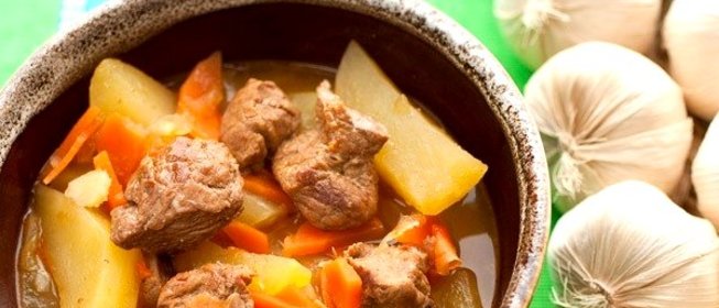 Рагу из свинины с картошкой