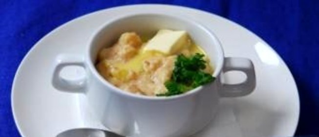 Картофель с молоком