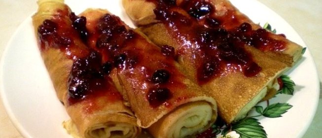 Блины в бутылке на кефире