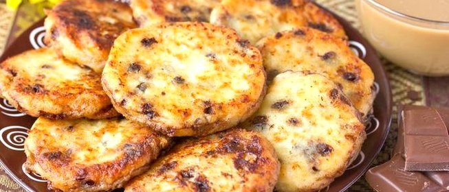 Сырники с шоколадом