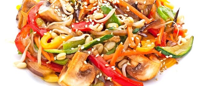 Ясай теппан (Жареные овощи)