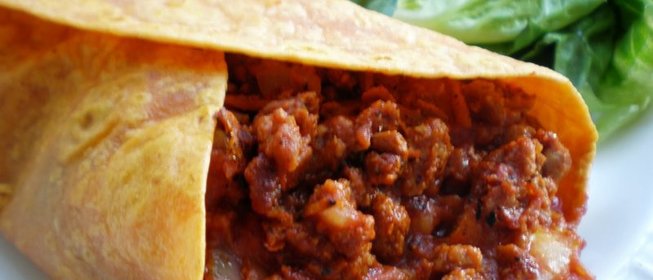 Бурито с мясом