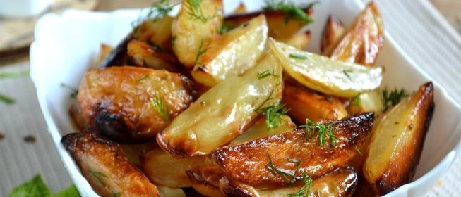 Картофель по-деревенски в духовке