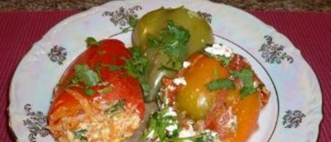 Фаршированный перец Сюрприз
