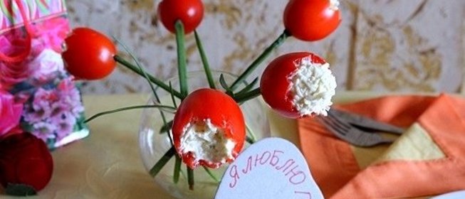 Закуска Букет тюльпанов