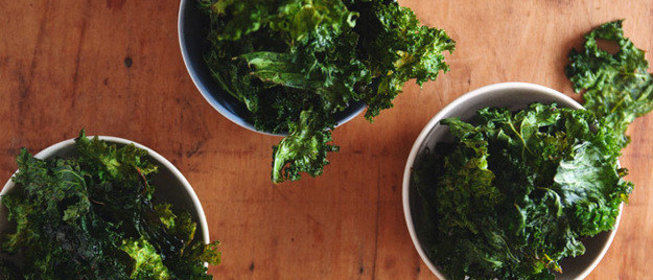 Чипсы из капусты кале