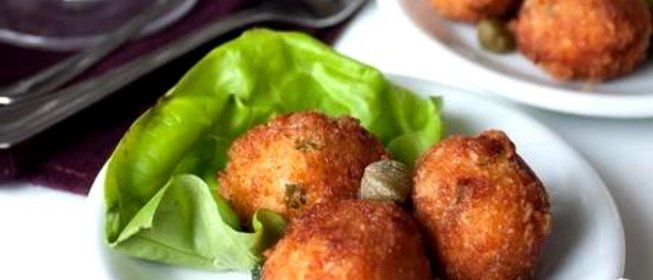 Креветочные заварные шарики