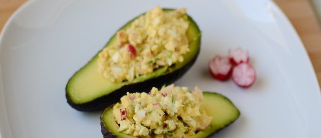 Фаршированные авокадо