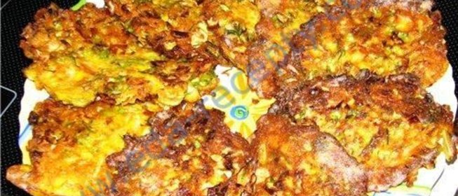 Капустные оладьи