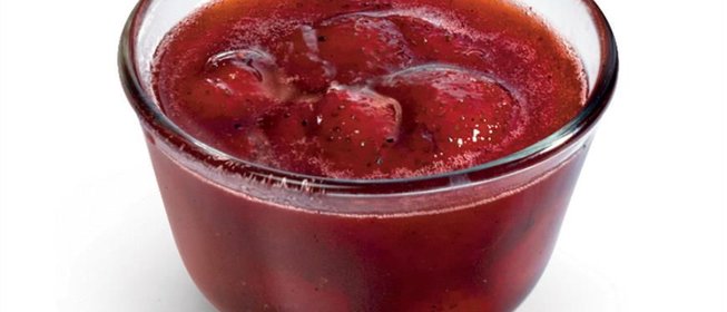 Клубничный соус с кардамоном