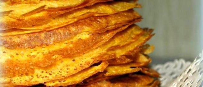 Блины с морковью