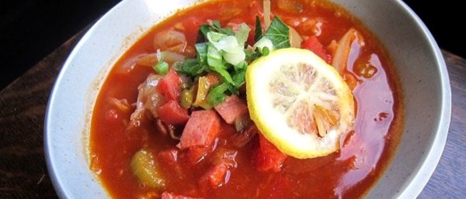 Солянка колбасная