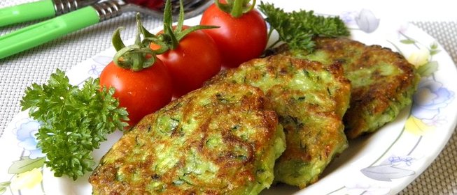 Лепешки из кабачков