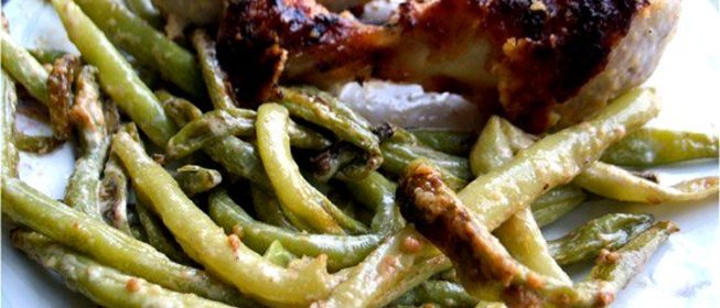 Гарнир из стручковой фасоли