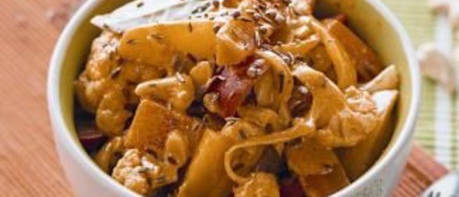 Овощное рагу в индийском стиле