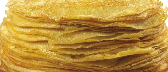 Тесто на блины на кефире