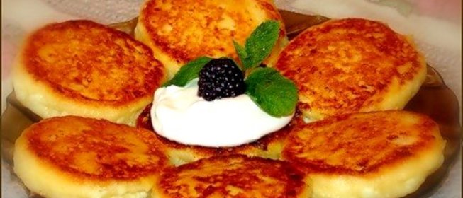 Сырники в духовке