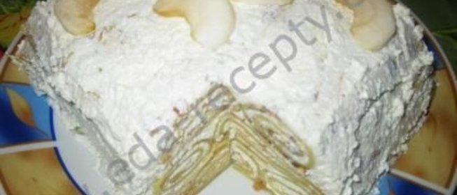 Торт из блинов