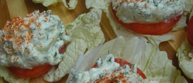 Закуска из творога