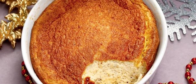 Суфле с копченой скумбрией