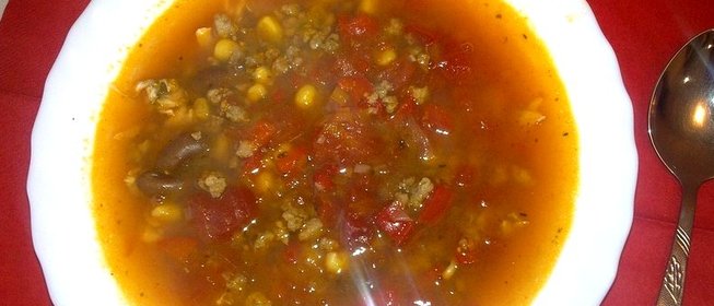 Фасолевый суп без картошки