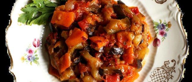 Баклажанная икра-рагу