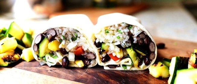 Бурритос без мяса