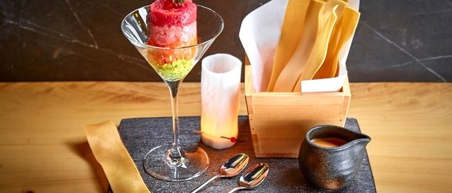 Три рыбных тартара