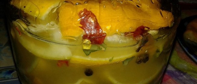 Соленые лимоны