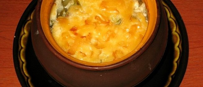 Тыква в чугунке