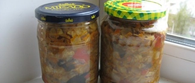 Солянка с шампиньонами на зиму