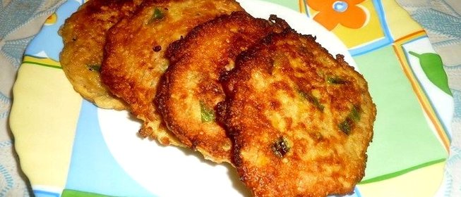 Тыквенные оладьи с овсяными отрубями